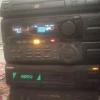 رادیو ضبط سی دی خور سونی تا حد نو|سیستم صوتی خانگی|بروجرد, |دیوار