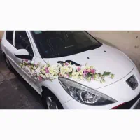 گل ارایی ماشین عروس در محل|خدمات پذیرایی، مراسم|کرج, استاندارد|دیوار