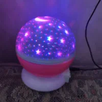 فروش چراغ شب تاب ستاره و ماه نو با کارتن