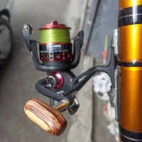 چوب ماهیگیری 6متری باچرخ بایترانر|ماهیگیری|رشت, بوسار|دیوار