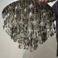 لوستر سقفی کریستال