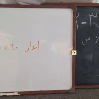 تخته وایت برد دو  رو ۶۰ در ۹۰|لوازم التحریر|مشهد, کوی سیدی|دیوار