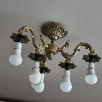لوستر ۳ شعله برنز