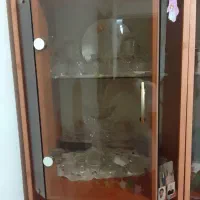 دراور و بوفه شیشه ای|بوفه، ویترین، کنسول|قائم‌شهر, |دیوار