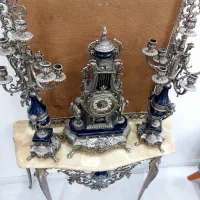 آینه شمعدان برنجی سنگین|صنایع دستی و سایر لوازم تزئینی|مشهد, پنجتن|دیوار