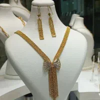 نیم ست طلا بسیار زیبا