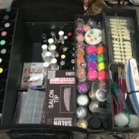 وسایل کاشت ناخن در حد نو