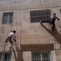 پیچ و رولپلاک  نما نانو نقاشی نورپردازی|خدمات پیشه و مهارت|سنندج, |دیوار