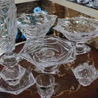 سرویس کریستال ۱۲ نفره اصل چک بوهیمیا کاملا نو