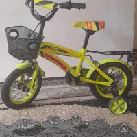 فروش فوری دوچرخه بچه گانه ۱۲ و موتور شارژی