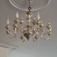 لوستر 8 شاخه 16 شعله و لوستر 3 شاخه 6 شعله