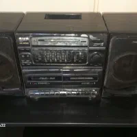 رادیو ضبط دوکاسته aiwa اصل ژاپن،قدیمی