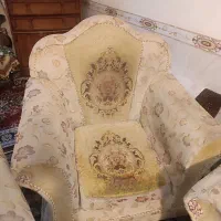 مبل ۷ نفره مناسب خانه باغی و مغازه|مبلمان خانگی و میز عسلی|تویسرکان, |دیوار
