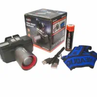 چراغ پیشانی زوم‌دار