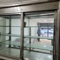 یک عدد یخچال ایستاده سالم تمام استیل|یخچال و فریزر|تالش, هشتپر|دیوار