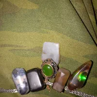 فروش گردنبند با سنگ عقیق و شهابسنگ