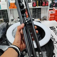 رینگ لایت ۷۰ وات اصلی همراه پایه|دوربین عکاسی و فیلم‌برداری|قزوین, |دیوار