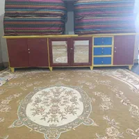 ۲عددبوفه به همراه ویترین وکمدلباسی بچه وکمدفلزی|بوفه، ویترین، کنسول|لردگان, |دیوار