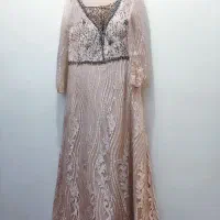 لباس مجلسی آستین دار گیپور