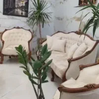 مبل سلطنتی چوبی زمرد|مبلمان خانگی و میز عسلی|تبریز, |دیوار