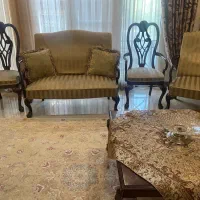 سرویس مبلمان و ناهار خوری چپندر چوبی