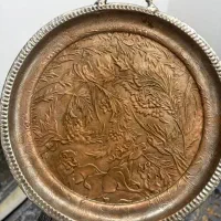 سینی قلم زنی عتیقه