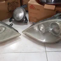 چراغ جلو وعقب تیبا۲ بهمراه یک عدد چراغ سپر|قطعات یدکی و لوازم جانبی|رشت, رودبارتان|دیوار