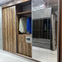 کمد دیواری ریلی و لولایی|جاکفشی، کمد، دراور|تهران, علم و صنعت|دیوار