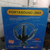 هدفون . قدیمی . آکبند . عتیقه . رادیو