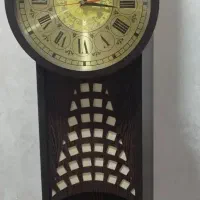 ساعت ایستاده چوبی