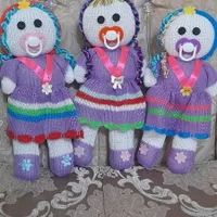 عروسک های بافتنی سنتی