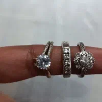 انگشتر نقره زنانه