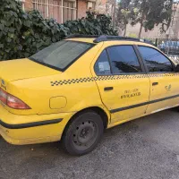 تاکسی سمند ef7مدل۹۳ فروشی بدون رنگ شاسی ها سالم