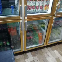 دوعدد یخچال مغازه شش درب