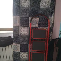 فروش تخت ادیداس با تشک ۱نفره ام دی اف و فلز|تخت و سرویس خواب|قائم‌شهر, |دیوار