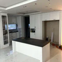 کابینت نئوکلاسیک رنگ پولیشی مات|مصالح و تجهیزات ساختمان|شاهینشهر, شهرک هشت بهشت|دیوار