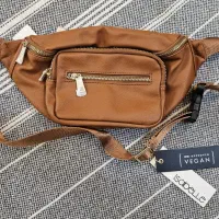 کیف کمری قهوه ای زنانه خارجی