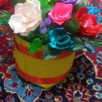 سبد گل مصنوعی