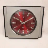 ساعت قدیمی سیلیکون کلاک ژاپن آنتیک عتیقه