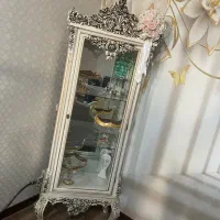 بوفه چوبی سفید