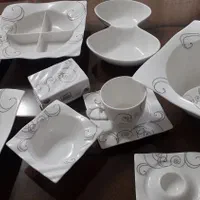 سرویس چینی ۱۸ نفره خارجی|ظروف سرو و پذیرایی|تهران, جمال‌زاده|دیوار