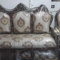 مبل سلطنتی ۹ نفره فقط ۸ تومن Excellent|مبلمان خانگی و میز عسلی|مشهد, بهارستان|دیوار