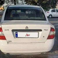تیبا 92صندوق دار دوگانه سوز دستی|خودرو سواری و وانت|تبریز, |دیوار
