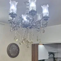 لوستر و اینه شمعدان