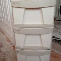قفسه پلاستیکی سه کشو