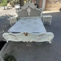 سرویس تختخواب دونفره شیک|تخت و سرویس خواب|خوی, |دیوار