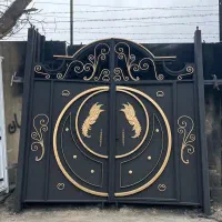 درب آهنی حیاط باغ|مصالح و تجهیزات ساختمان|کرمانشاه, |دیوار