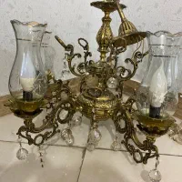 لوستر تمام برنز|لوستر و چراغ آویز|نسیمشهر, |دیوار