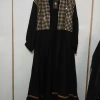 مانتو مجلسی بلند و آینه دوزی