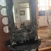 آینه و شمعدون در حد نو|آینه|شاهرود, |دیوار